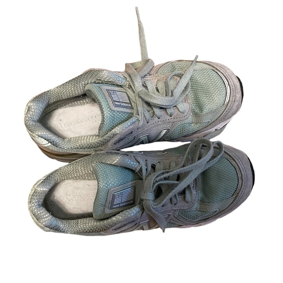 New Balance 990v4 Women’s Sneakers Size 5 Mint Green $175 MSRP Made in USA - Picture 6 of 10